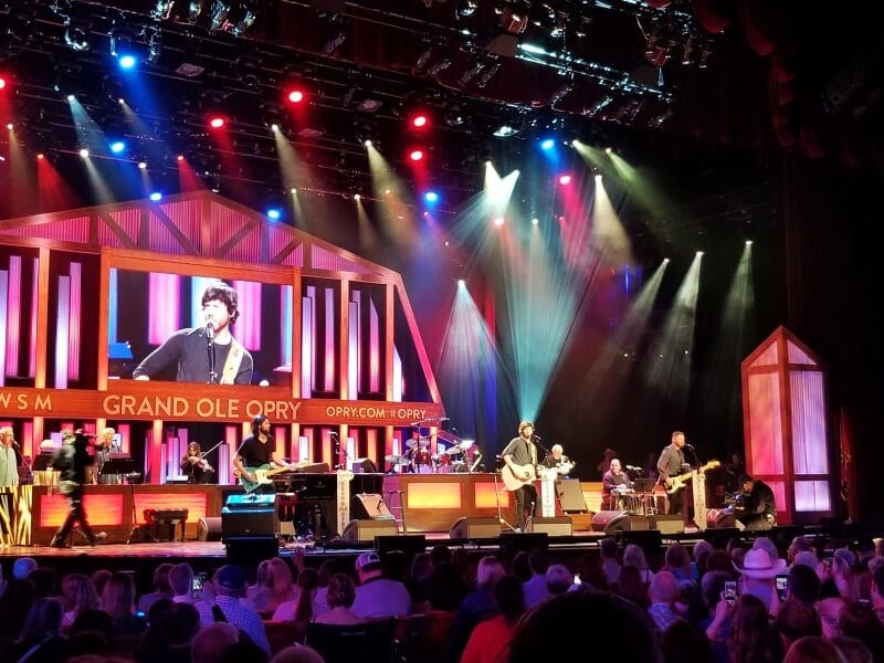 chris janson on state at the Grand ole opry